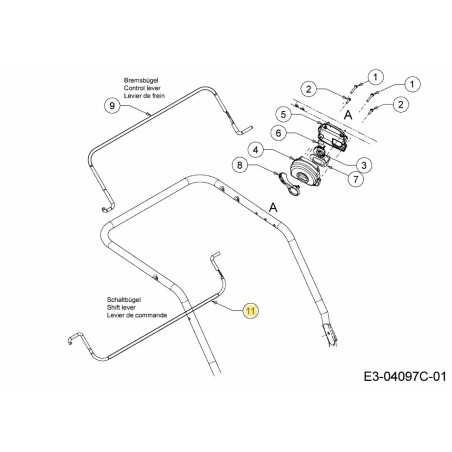 BAIL OPERA STR 747-06805637 ORIGINAL MTD | NewgardenParts.com