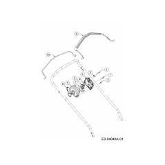 Bremsbügel 631-05119A Original MTD | NewgardenParts.com