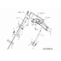 SWITCH LEVER 747-05327B-S ORIGINAL MTD | NewgardenParts.com