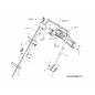 LEVA DELL'INTERRUTTORE 747-05327B-S ORIGINALE MTD