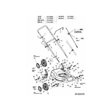 BAIL:FRAKE:40/46 cm NOIR 747-04338 ORIGINAL MTD | NewgardenParts.com