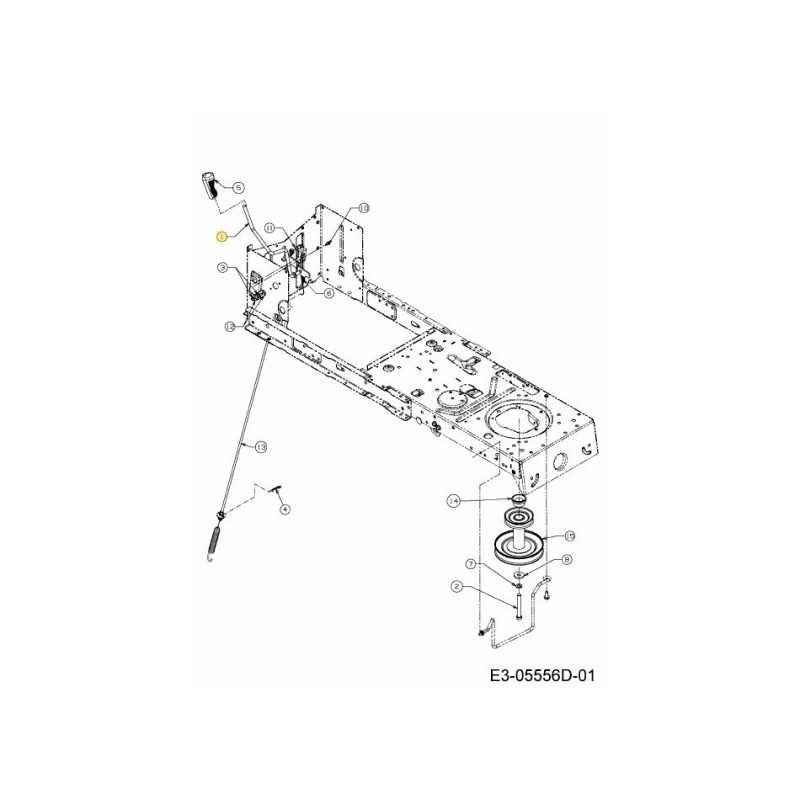 HNDL ASM PTO LT-5 647-05041637 ORIGINALE MTD HNDL ASM PTO LT-5 647-05041637 ORIGINALE MTD