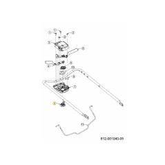 ARM, GOUVERNEUR 731-07767A MONTÉ ORIGINAL | NewgardenParts.com