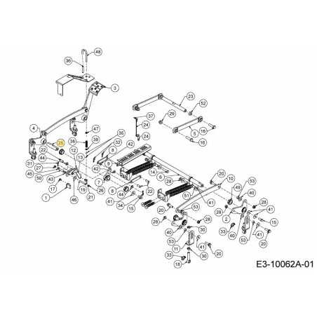 ARBRE DE LEVAGE GAUCHE 711-06610 ORIGINAL MTD | NewgardenParts.com