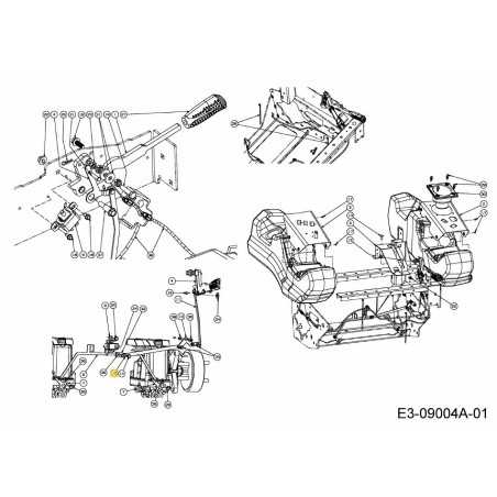 BRAS NEUTRE LINK 703-09745 ORIGINAL MTD | NewgardenParts.com