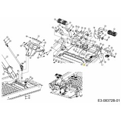COLLEGAMENTO DI CONTROLLO DEL FRENO 703-08678B ORIGINALE MTD | NewgardenParts.com