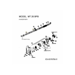 LOWER BLOWER TUBE 753-05971 ORIGINAL MTD