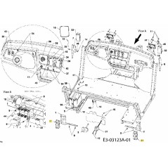 LGT:RR:Rücklicht 725-04486 Original MTD | NewgardenParts.com