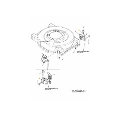 ADJUSTING LEVER 732-0404 ORIGINAL MTD | NewgardenParts.com