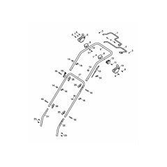 LEVIER DE RÉGLAGE 4016040 ORIGINAL MTD