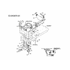 Rohrauspuff 751-10251 Original MTD