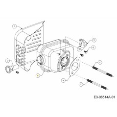 SILENCIEUX 751-14429 ORIGINAL MTD | NewgardenParts.com