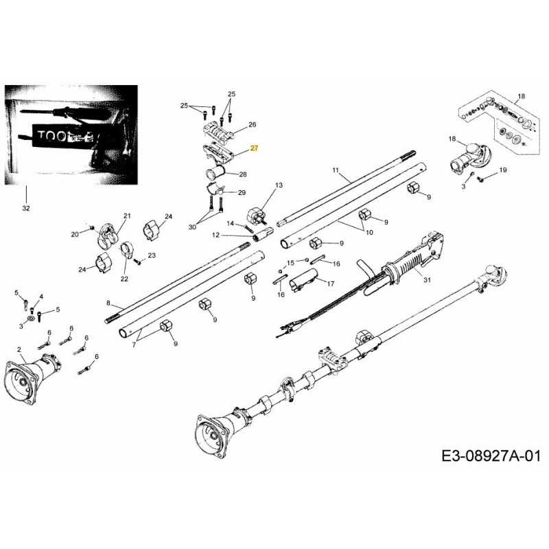 ABRAZADERA INTERMEDIA 092.63.495 ORIGINAL MTD