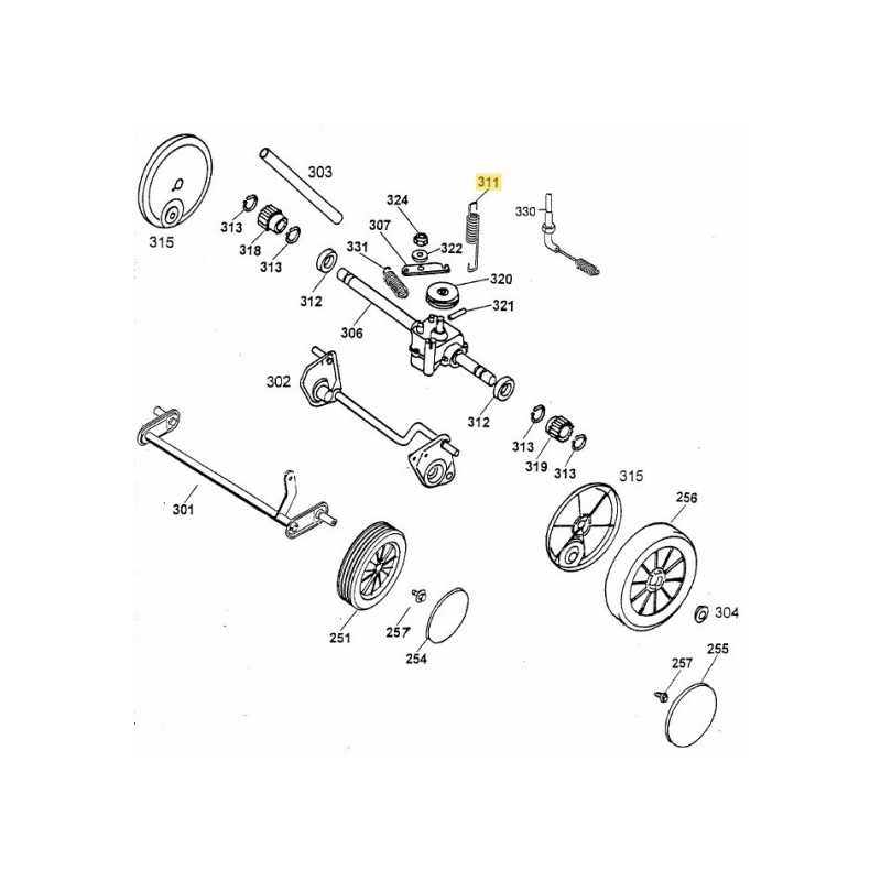 TENSION SPRING 4725108 ORIGINAL MTD