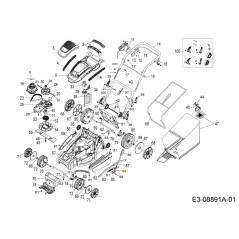 TENSIONE DEL FRENO A MOLLA 732-05306 ORIGINALE MTD | NewgardenParts.com