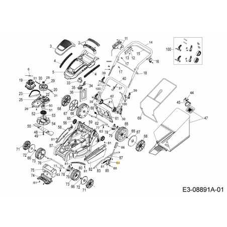 TENSIONE DEL FRENO A MOLLA 732-05306 ORIGINALE MTD | NewgardenParts.com