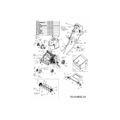 RESSORT DE BOUTON 732-1033 ORIGINAL MTD | NewgardenParts.com