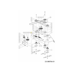 Federbremsspannung 732-04911 Original MTD