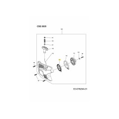 Avviatore a molla con coperchio SG-2044261 ORIGINALE MTD | NewgardenParts.com