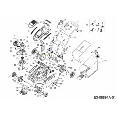 RESSORT DE TORSION 732-05262 ORIGINAL MTD