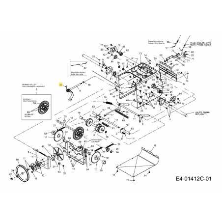 TORSIONE A MOLLA 732-04385 ORIGINALE MTD | NewgardenParts.com