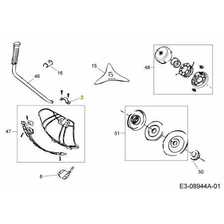 ABRAZADERA 092.63.505 ORIGINAL MTD | NewgardenParts.com