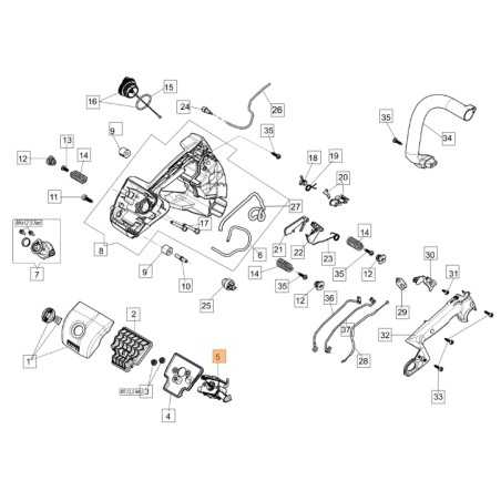 ORIGINAL OLEOMAC carburetor for GST 360 2318658CR chainsaw | NewgardenParts.com