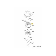 Motor 1000W + Kondensator, Aluminiumwicklung, 1110000 ORIGINAL MTD | NewgardenParts.com