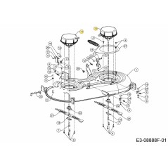 48V 42" Mähdeckmotor 724-04969 ORIGINAL MTD