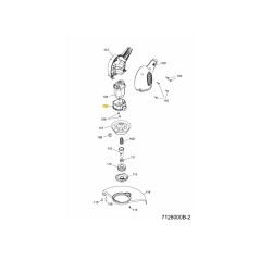 Supporto motore 7127350 ORIGINALE MTD | NewgardenParts.com
