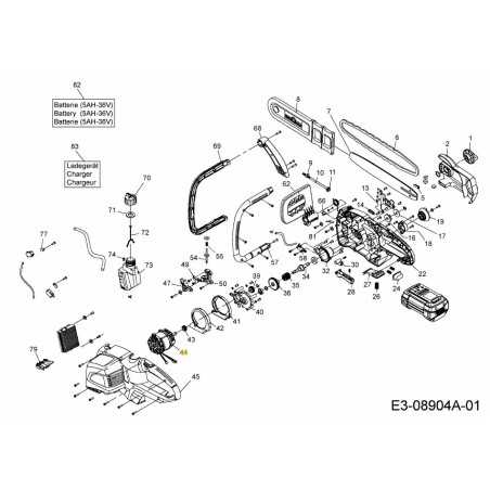 MOTOR ELÉCTRICO 36V 1100W 624-05034 ORIGINAL MTD | NewgardenParts.com