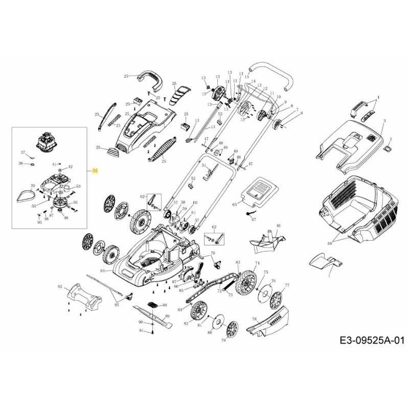 Elektromotor komplett. 092.64.547 Original MTD