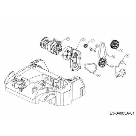 MOTOR ELÉCTRICO 624-05024 ORIGINAL MTD | NewgardenParts.com