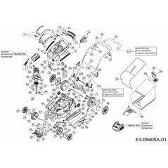 Elektromotor 624-05052 Original MTD