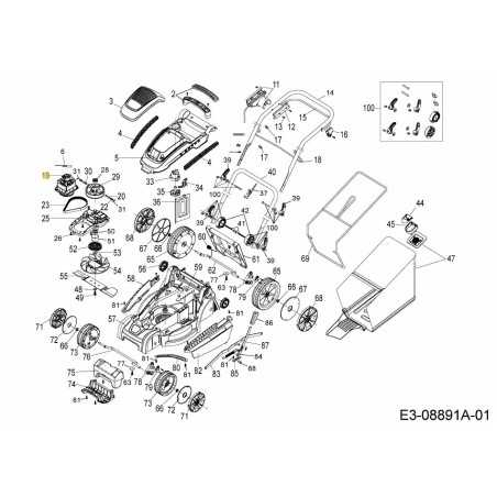 MOTOR 230V 1450W 624-05035 ORIGINAL MTD | NewgardenParts.com