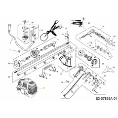 MOTORE CC733 COMPLETO. 092.63.034 ORIGINALE MTD | NewgardenParts.com