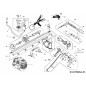 MOTORE CC733 COMPLETO. 092.63.034 ORIGINALE MTD