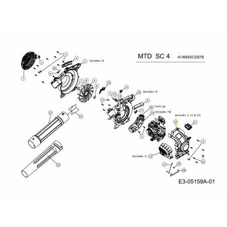 CVR:SEAT:MINI 753-05941 ORIGINAL MTD | NewgardenParts.com