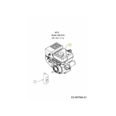 MOTOR CPL. 490-SHC 752Z490-SHC ORIGINAL MTD | NewgardenParts.com