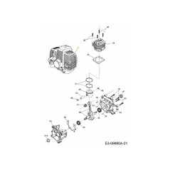 MOTOR CPL. 092.63.915 ORIGINAL MTD | NewgardenParts.com
