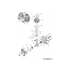 ENGINE CPL. 092.63.908 ORIGINAL MTD | NewgardenParts.com