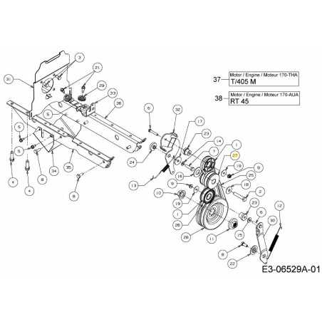 Motorriemenscheibe 756-04198A Original MTD | NewgardenParts.com