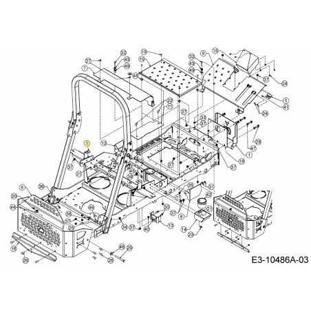 BRACKET TANK 680-01794-CY ORIGINAL MTD | NewgardenParts.com