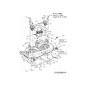 SPINDLE ASM W/PULLEY DECK 42" 618-04124A ORIGINAL MTD