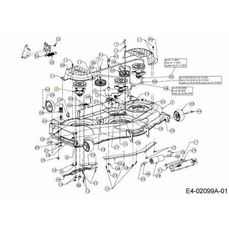 SPINDLE ASSM-BLADE W/PULY 618-04129B ORIGINAL MTD | NewgardenParts.com