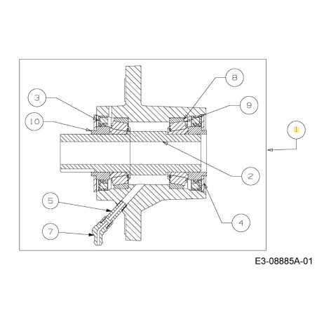 Spindelmontage Riemenscheibe 618-05132 Original Montiert | NewgardenParts.com