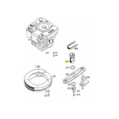PULEGGIA MOTRICE 6420400 ORIGINALE MTD | NewgardenParts.com