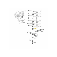 Bague d'accouplement 4605406 d'origine MTD | NewgardenParts.com