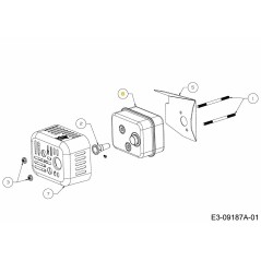 Schalldämpfer 751-15106 Original MTD | NewgardenParts.com