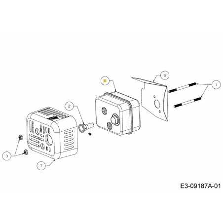 Schalldämpfer 751-15106 Original MTD | NewgardenParts.com